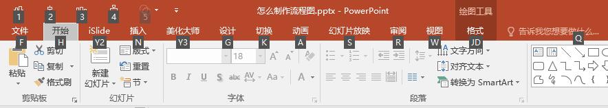 PPT自定义快速工具栏快捷键